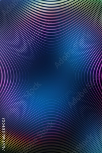 Gradient radial background, blue sky, blur smooth soft texture wallpaper abst...