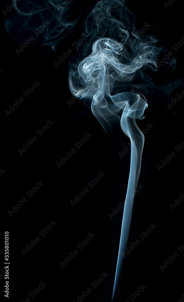 Smoke on black background. Smoke on black background.