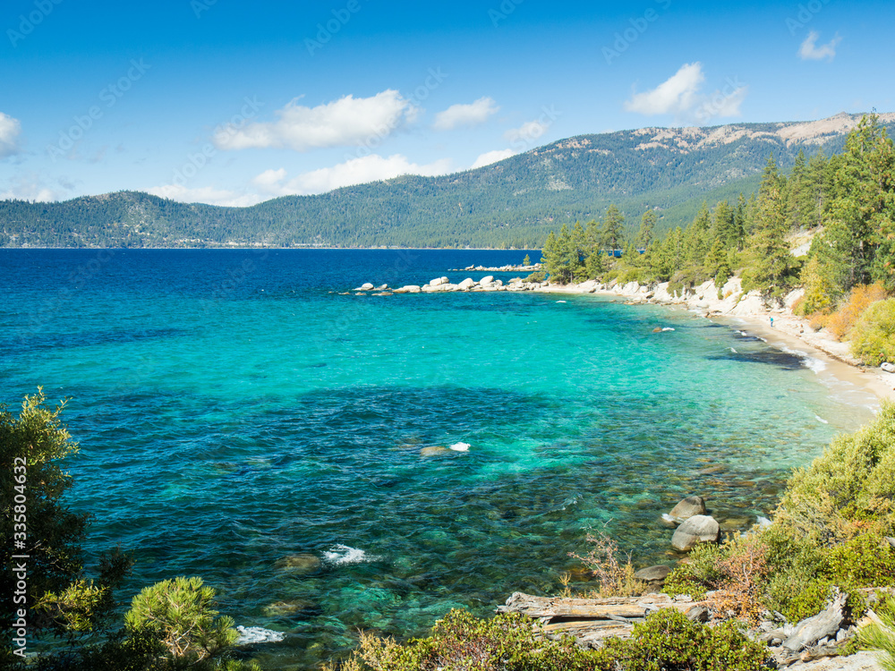 Obraz premium Sand harbor, Lake Tahoe, Nevada
