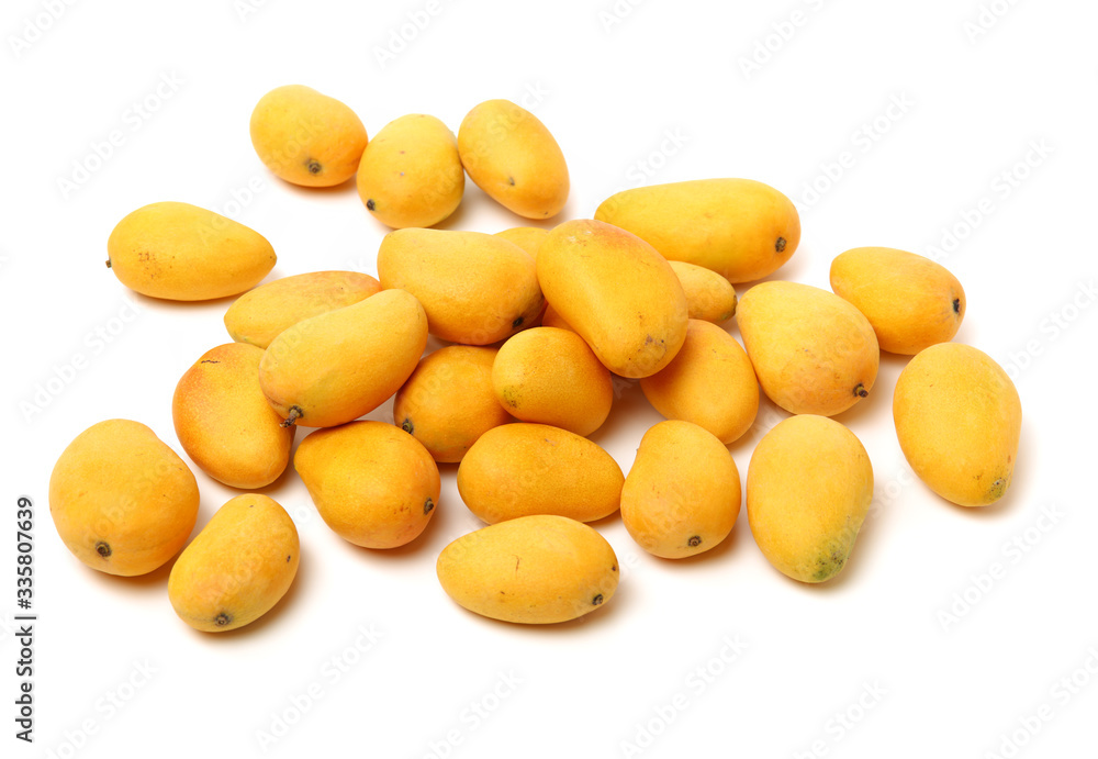 Mango on a white background