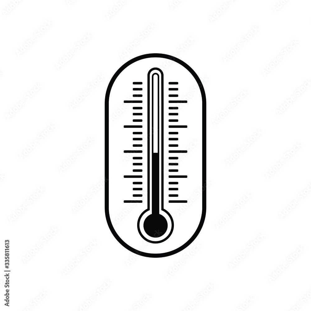 thermometer icon vector simple design thermometer icon vector simple design
