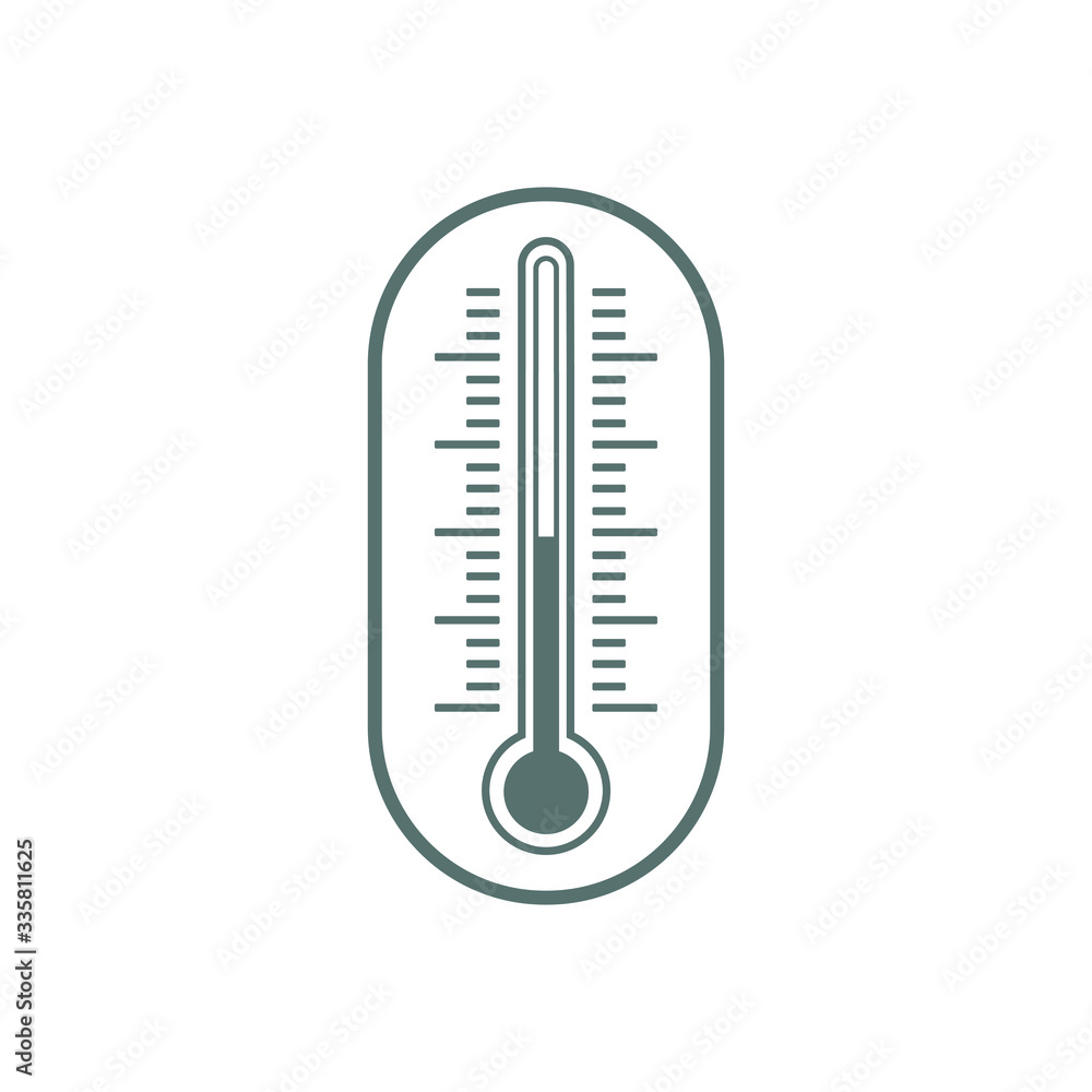 thermometer icon vector illustration thermometer icon vector illustration