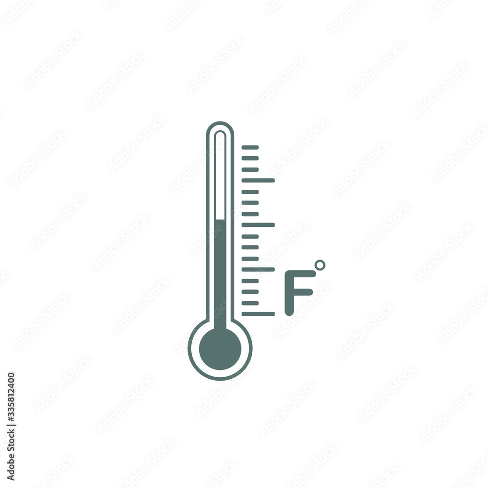thermometer gray icon thermometer gray icon