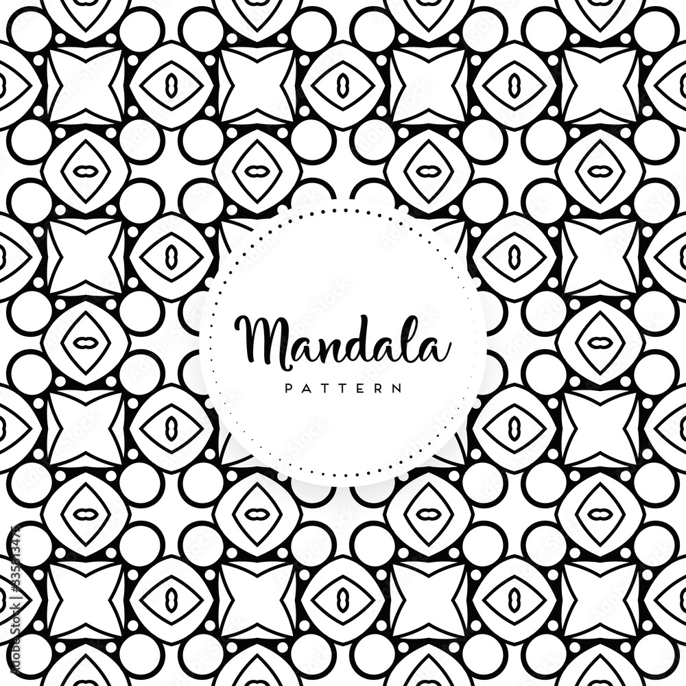 luxury ornamental mandala design background