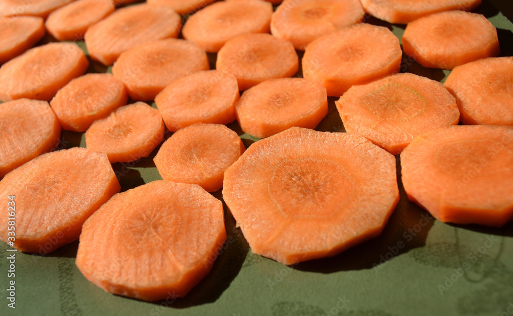 Rondelles de carottes Rondelles de carottes