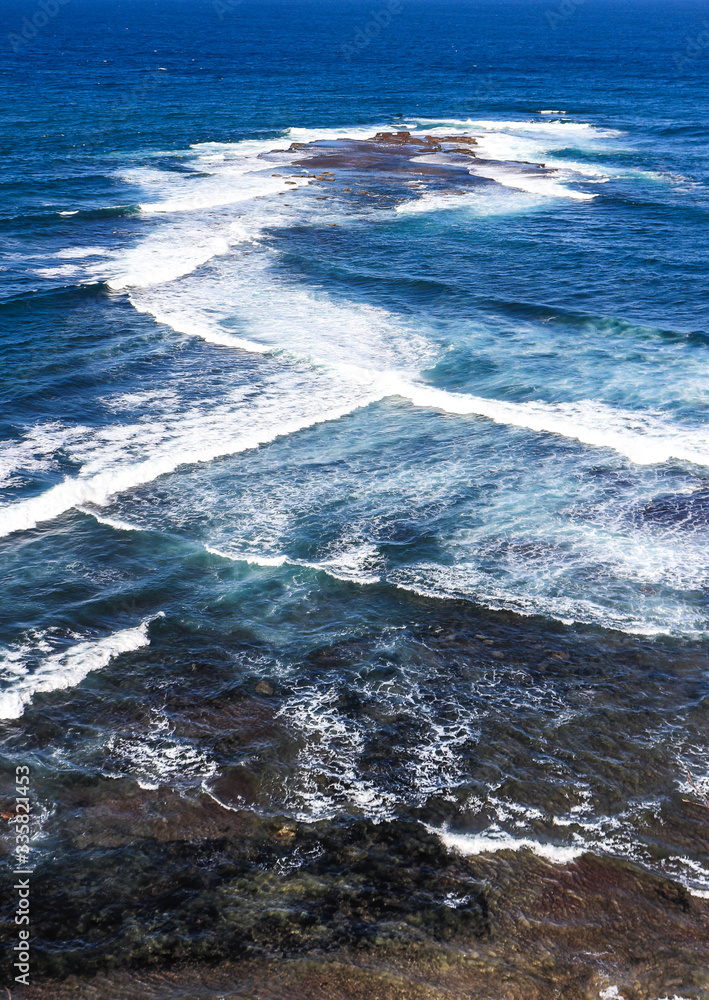 Fototapeta premium fale wodne