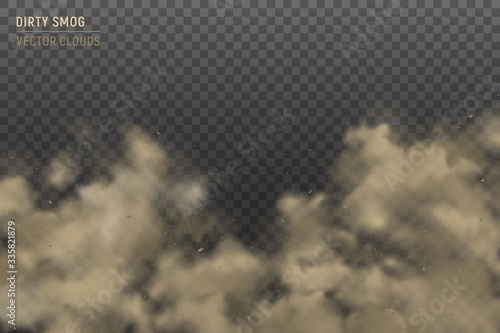 Realistic Clouds Smog Transparent 