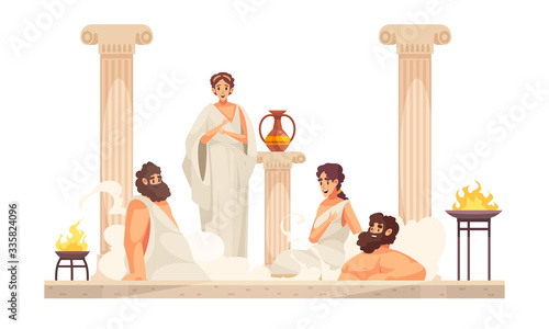 Ancient Rome Illustration