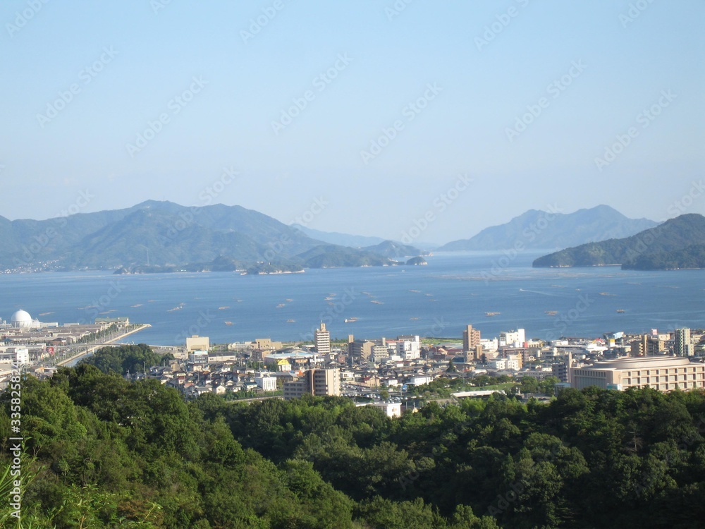 日本の風景。海・山・空。