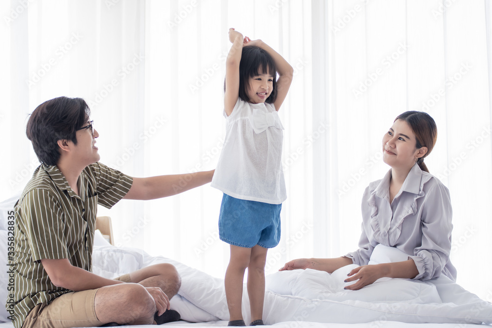 Fototapeta premium Family spending time together on holidays