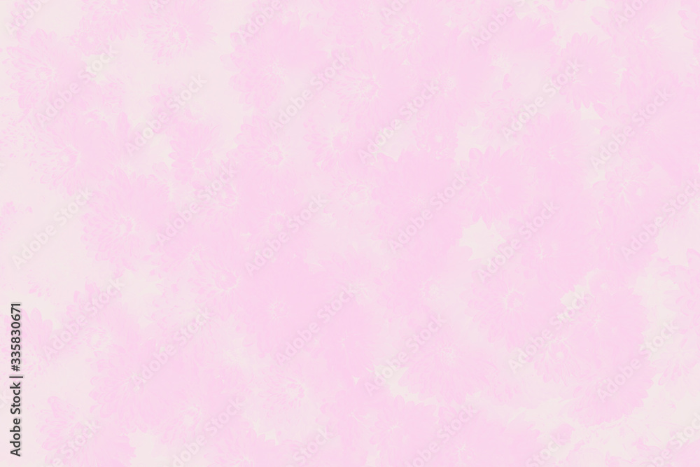 Pale pink abstract background with light delicate chrysanthemum flowers pattern Pale pink abstract background with light delicate chrysanthemum flowers pattern