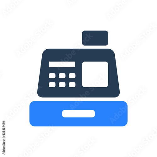 Cash register icon
