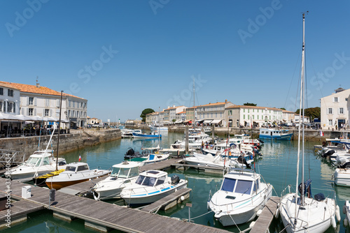 Ile de R    France   port de Saint-Martin