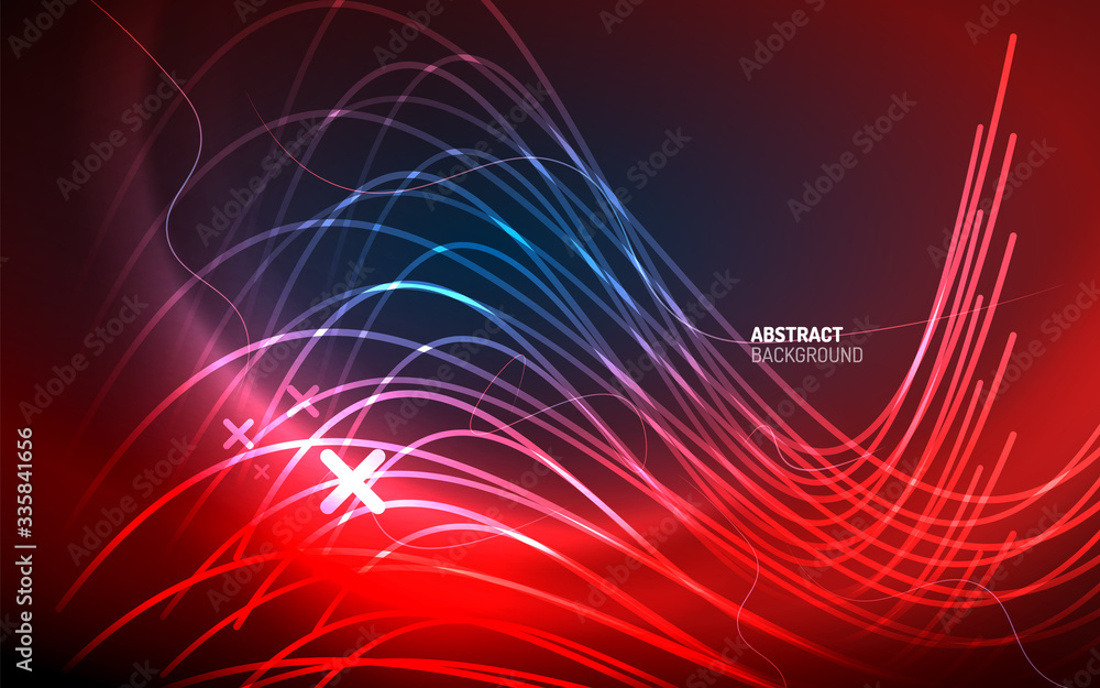 custom made wallpaper toronto digitalAbstract background - blue neon line design for Wallpaper, Banner, Background, Card, Book Illustration, landing page