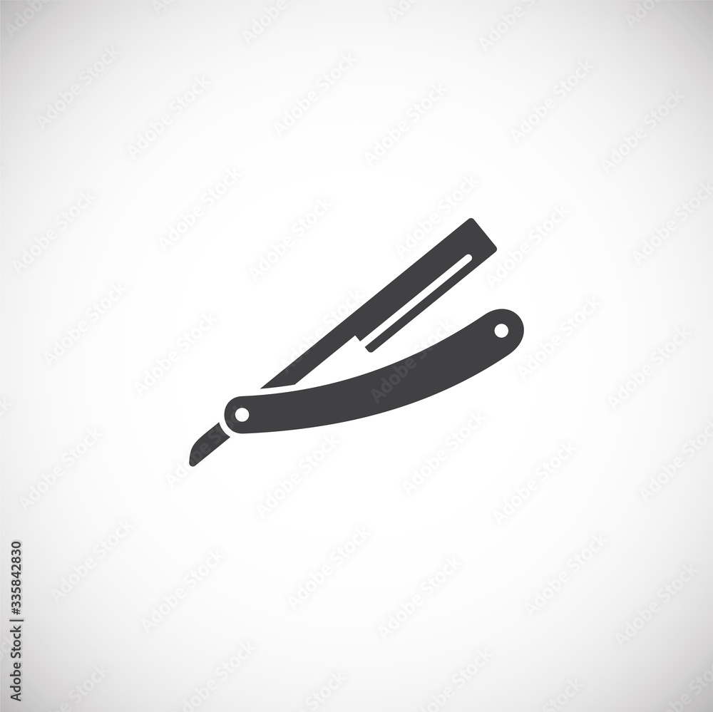Barber related icon on background for graphic and web design. Creative illustration concept symbol for web or mobile app Barber related icon on background for graphic and web design. Creative illustration concept symbol for web or mobile app