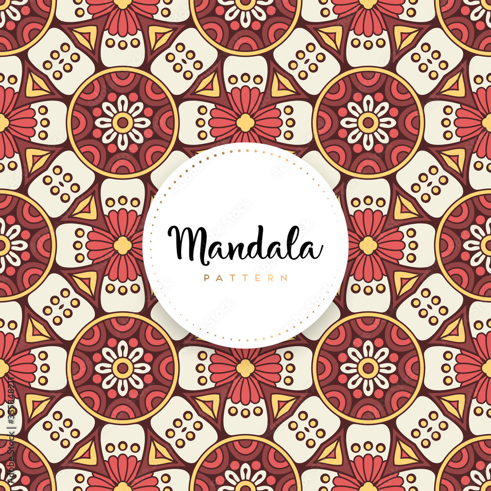 luxury ornamental mandala design background