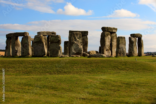 Stonehenge (England), UK - August 05, 2015: Stonehenge megalithic site, Amesbury, Wiltshire , England, United Kingdom.