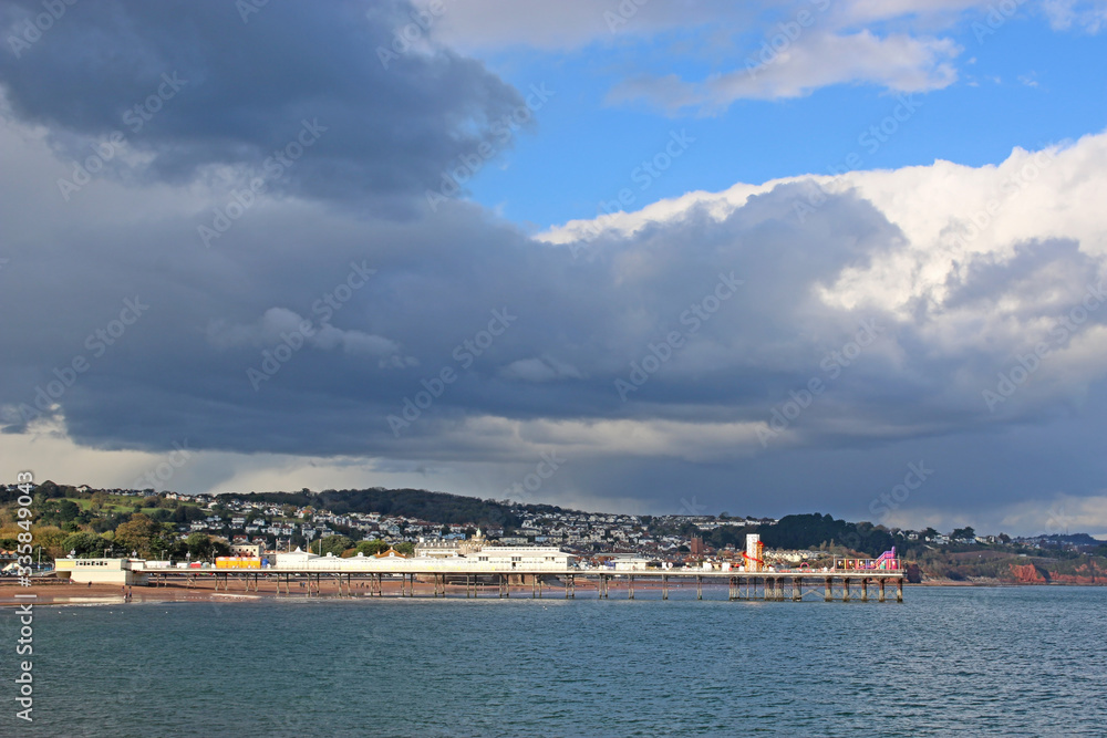 Paignton Pier  and seafront, Torbay