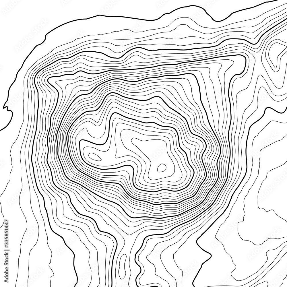 Grey contours vector topography. Geographic mountain topography vector illustration. Topographic pattern texture. Map on land vector terrain. Elevation graphic contour height lines. Topographic map Grey contours vector topography. Geographic mountain topography vector illustration. Topographic pattern texture. Map on land vector terrain. Elevation graphic contour height lines. Topographic map