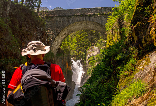 Nice landscape of Pont D´Es...