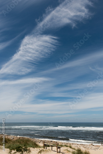 Quadro su tela Playa de Aveiro (Portugal)