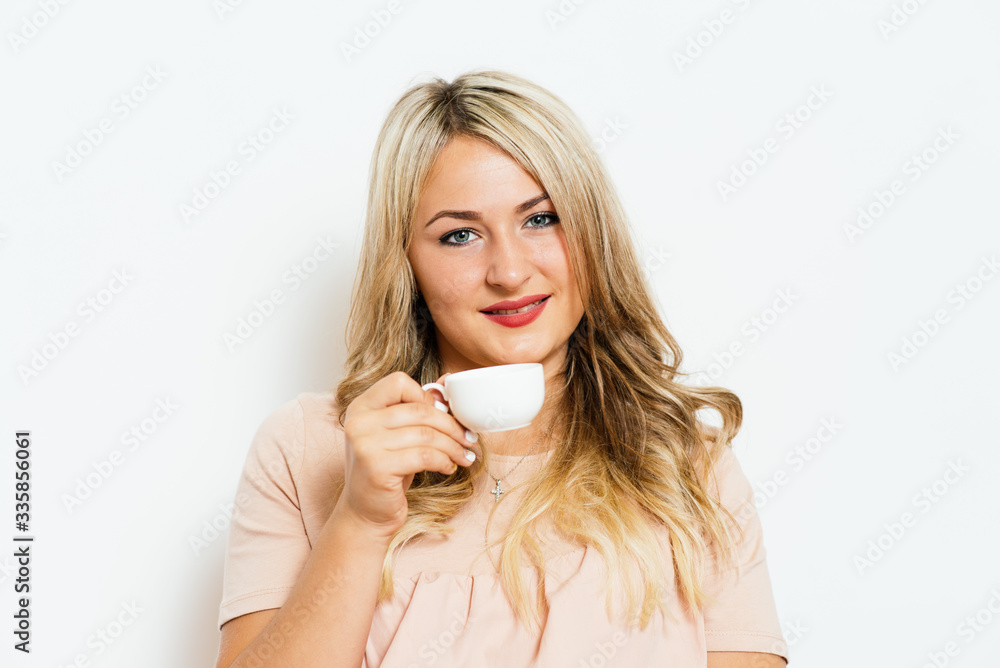 Woman with cup Woman with cup
