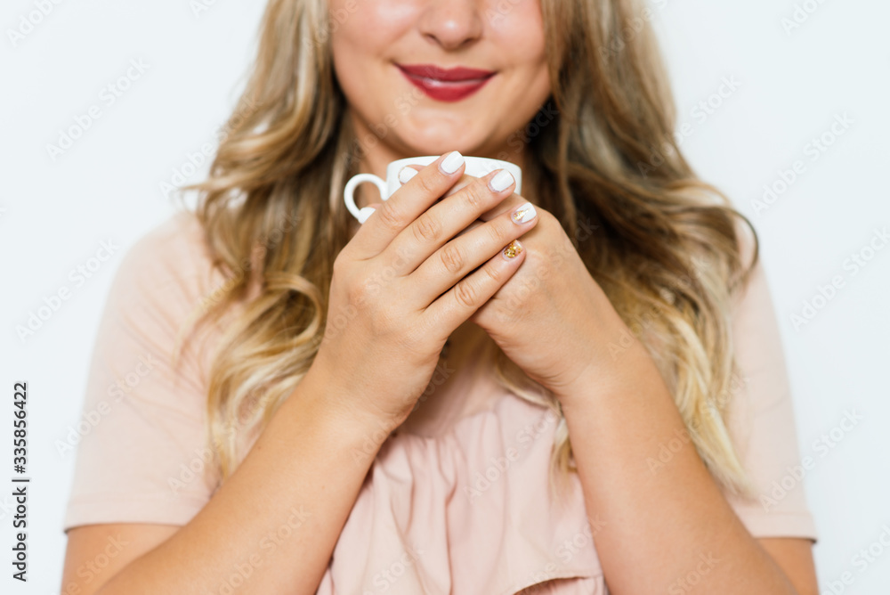 Woman with cup Woman with cup