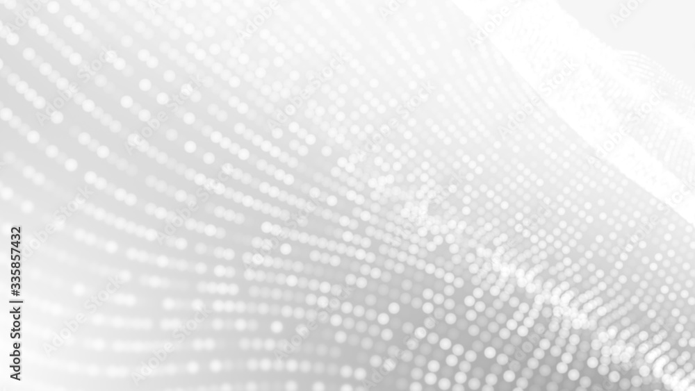 Dot white gray wave light technology texture background. Abstract big data digital concept. 3d rendering. Dot white gray wave light technology texture background. Abstract big data digital concept. 3d rendering.