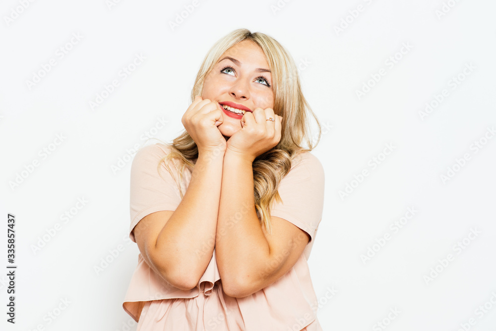 Fototapeta premium Dreaming girl.