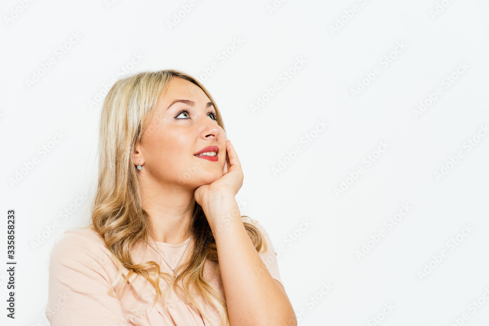 Woman thinks Woman thinks
