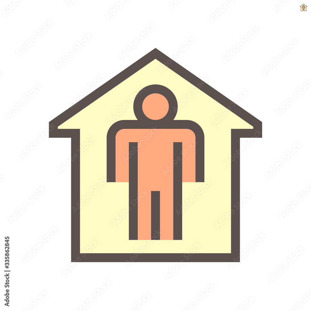 Coronavirus disease quarantine and prevention vector icon design, 48x48 pixel perfect and editable stroke. Coronavirus disease quarantine and prevention vector icon design, 48x48 pixel perfect and editable stroke.