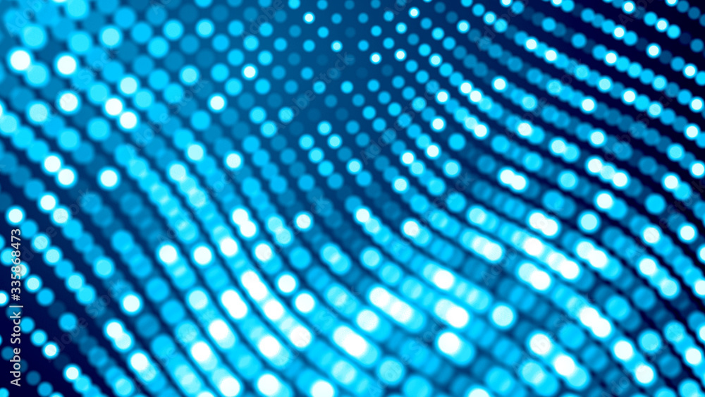 Dot white blue wave light screen gradient texture background. Abstract technology big data digital background. 3d rendering. Dot white blue wave light screen gradient texture background. Abstract technology big data digital background. 3d rendering.