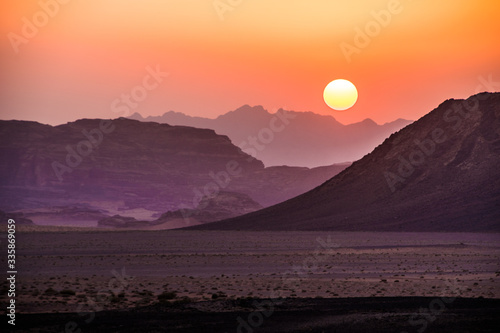 Wadi Rum Jordan Sunset