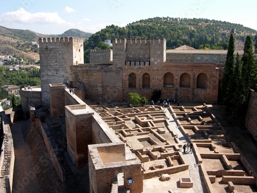 Granada, Spain, Alhambra, the Citadel