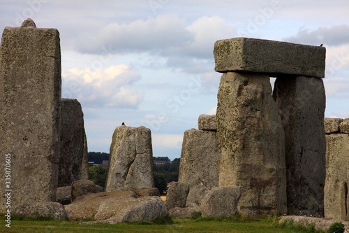 Stonehenge (England), UK - August 06, 2015: Stonehenge megalithic site, Amesbury, Wiltshire , England, United Kingdom. © PaoloGiovanni