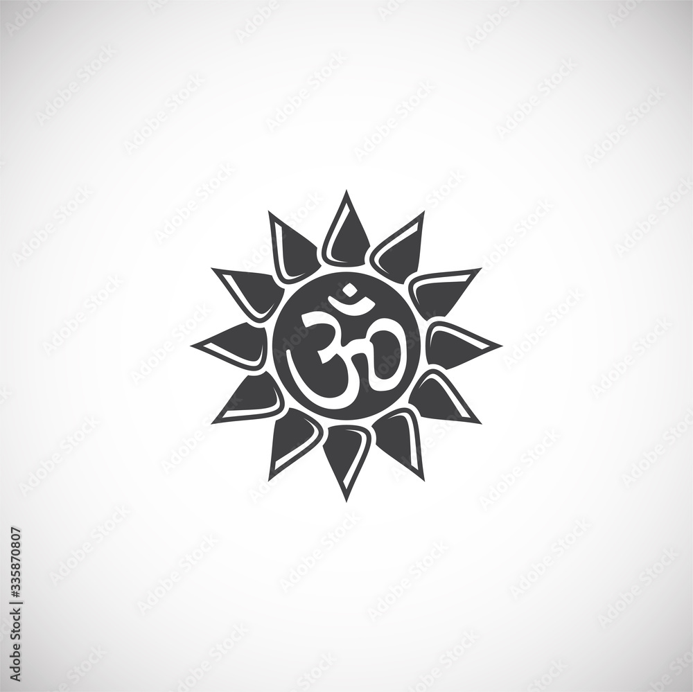 Yoga related icon on background for graphic and web design. Creative illustration concept symbol for web or mobile app Yoga related icon on background for graphic and web design. Creative illustration concept symbol for web or mobile app