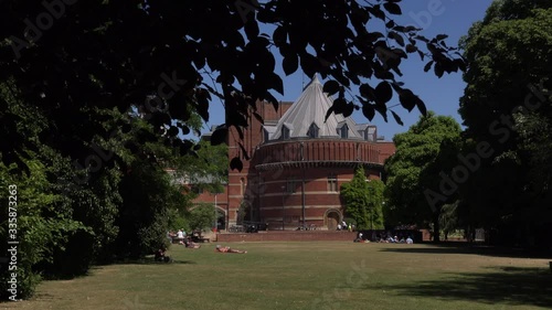 Stratford upon Avon river and theatre England city UK 4K photo