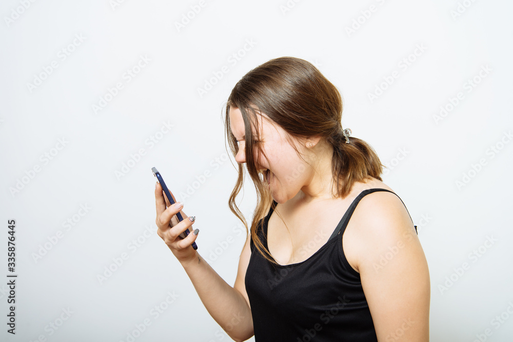 Woman with smartphone Woman with smartphone