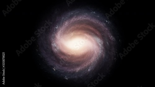 Time Lapse of Milky Way Galaxy with Stardust and Light 