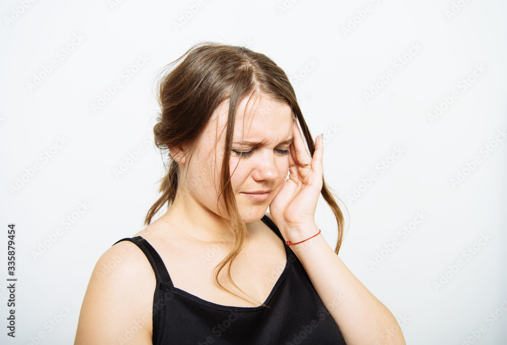 Headache woman Headache woman