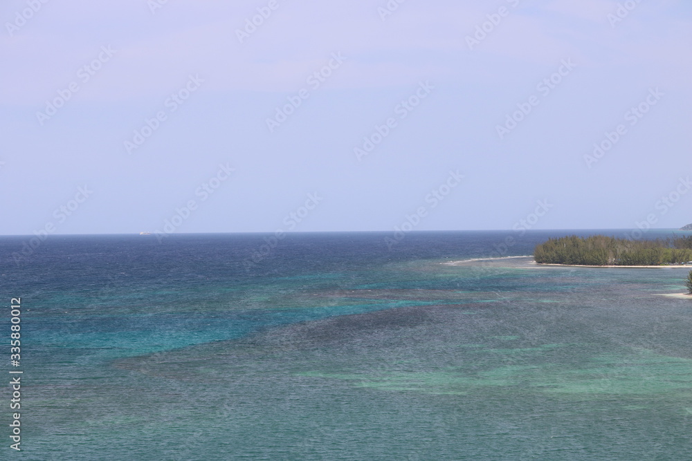 Naklejka premium Island 
