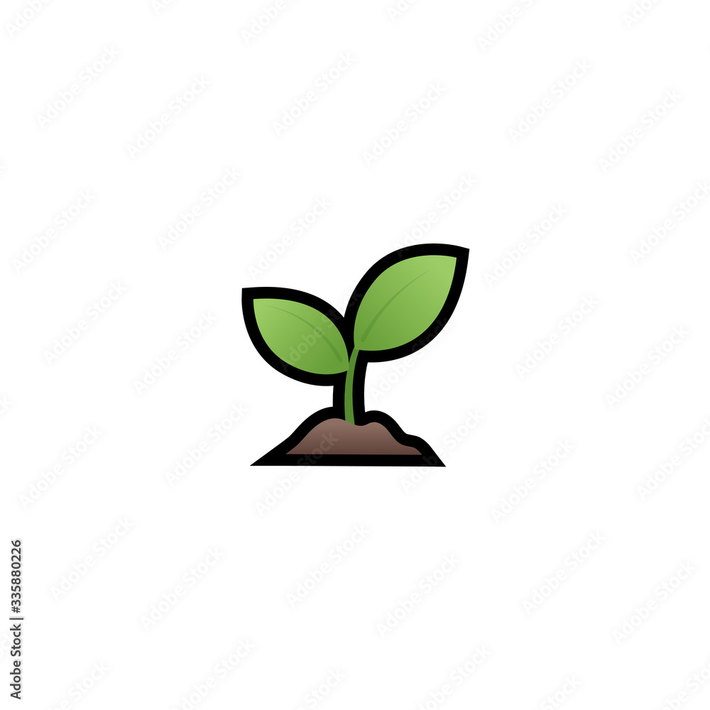 Green leaf Isolated Realistic Vector Icon. Leaves Illustration Emoji, Emoticon, Icon Green leaf Isolated Realistic Vector Icon. Leaves Illustration Emoji, Emoticon, Icon