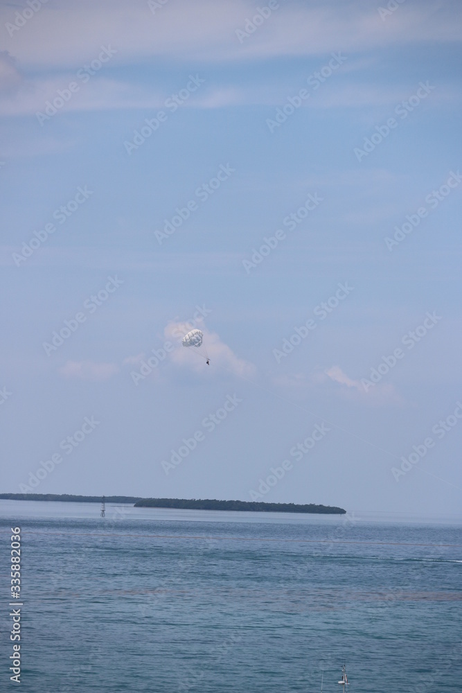 Fototapeta premium Parasailing