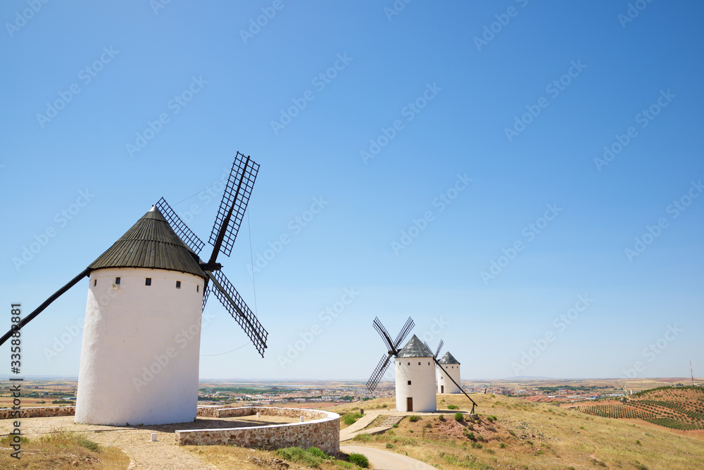 The mills of Don Quixote. The mills of Don Quixote.