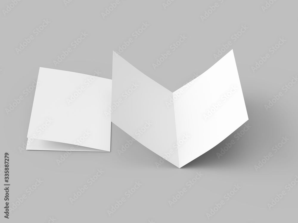 Leaflet folded to DL format - mock up Leaflet folded to DL format - mock up