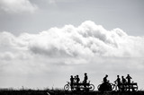 group of people on a bicycle