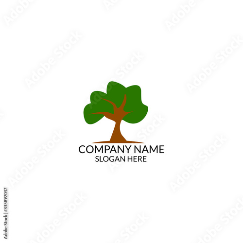 nature logo template.leaf logo  concept