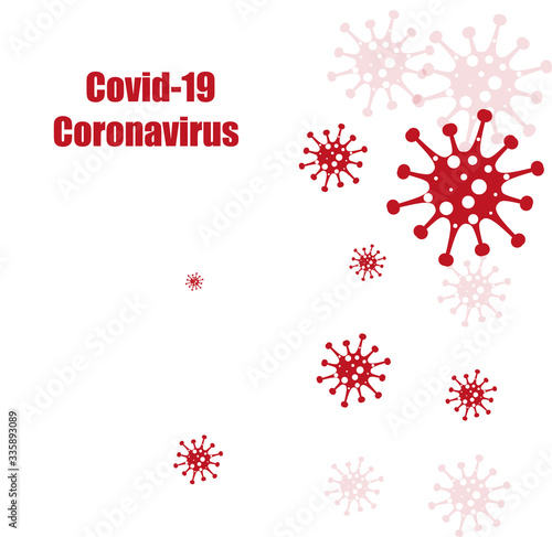 Different Kinds of Viruses. Bacteria Biology Organisms Seamless Pattern. Virus Infection Ebola Epidemic EPS