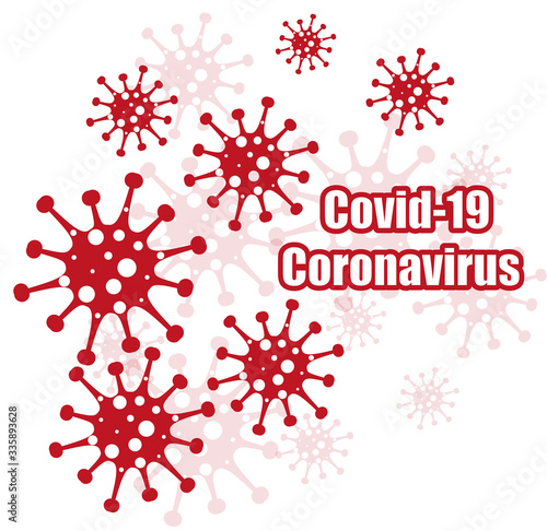 Different Kinds of Viruses. Bacteria Biology Organisms Seamless Pattern. Virus Infection Ebola Epidemic EPS