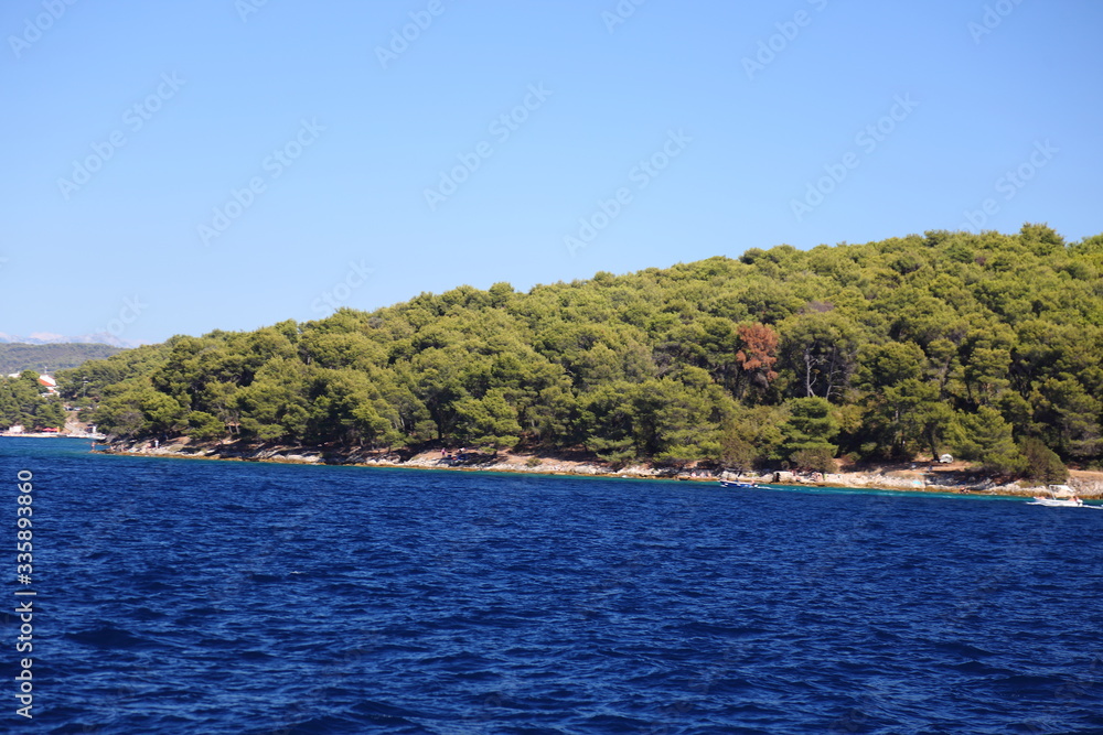 
Landscapes of Croatia's islands and beaches